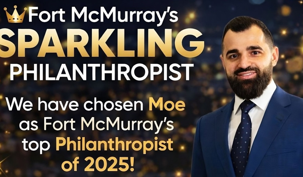 Mohammed Tarrabin, Fort McMurray philanthropist, promoting community growth and purpose-driven leadership.